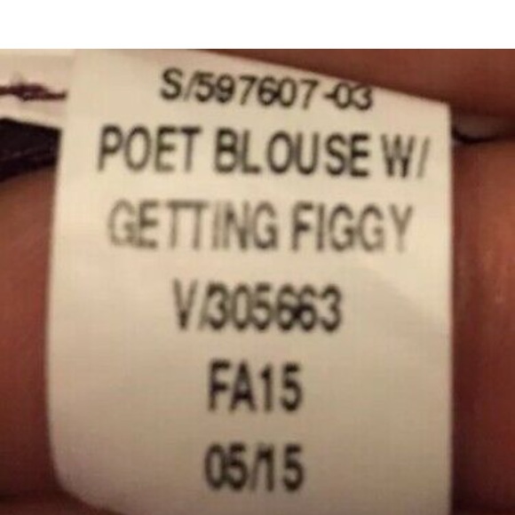 Old Navy XS Long Sleeve Poet Blouse - Picture 8 of 8